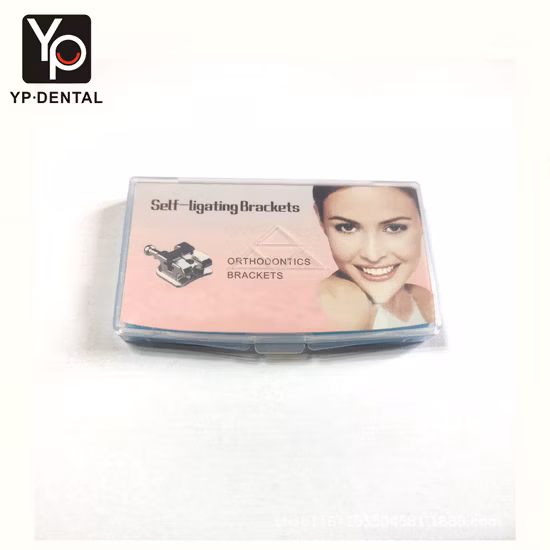 Manufacturer Brackets Orthodontics Autoligado Brace Metal Self Ligating Bracket Dental Brackets Orthodontic