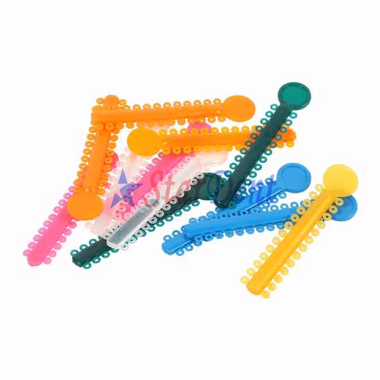 Fascette per legature/fascette elastiche per ortodonzia dentale con 44 colori